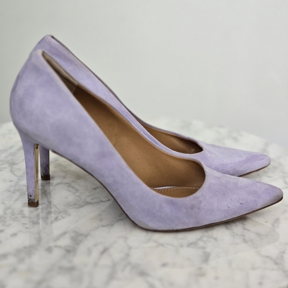 TORY BURCH Elana Lilac Pumps Size 8 - Picture 4 of 6